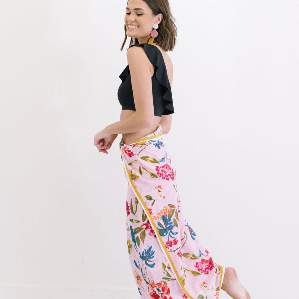 Sunshine Tienda® Tropical Floral Sarong