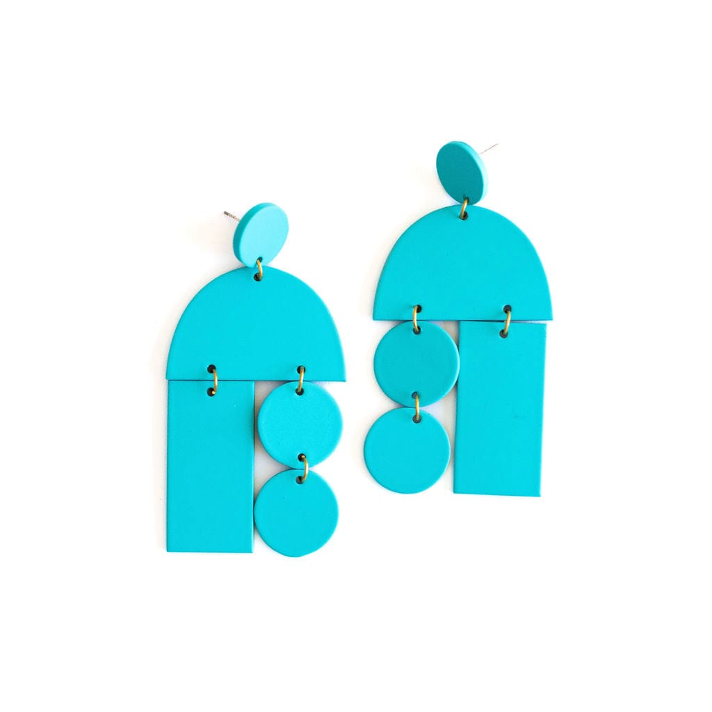 Sunshine Tienda® Turqouise Mobile Earrings