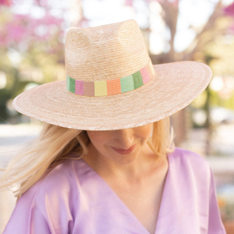 Sunshine Tienda® Umbrella Stripe Sun Hat