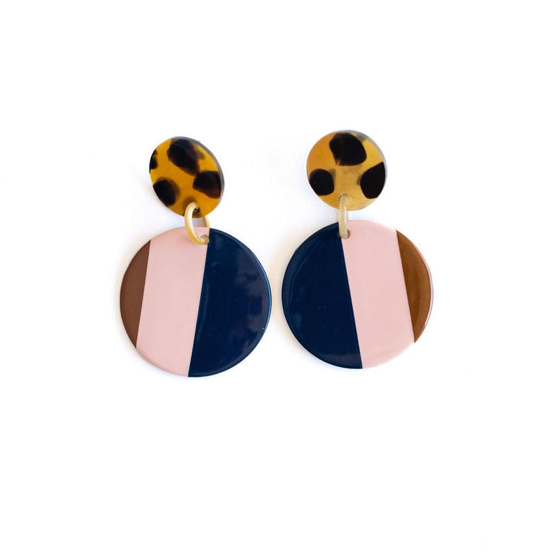 Sunshine Tienda® Zilker Circle Earrings