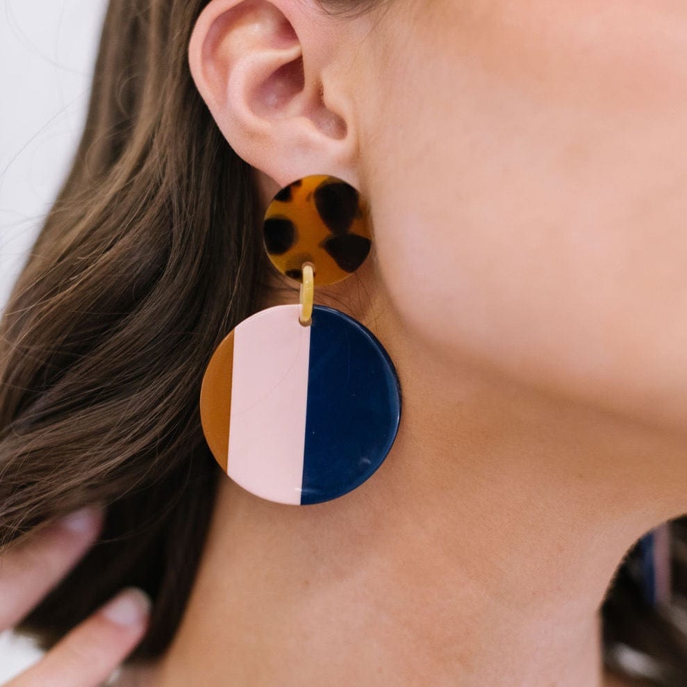 Sunshine Tienda® Zilker Circle Earrings
